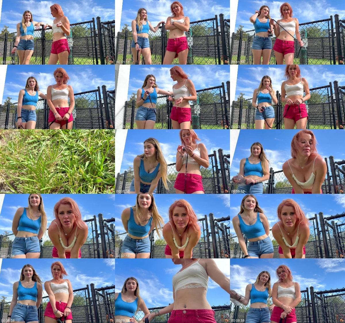 Femdom Puppy Play - London and Kody Evans Humiliate The Boy @ the Doggy Park 6