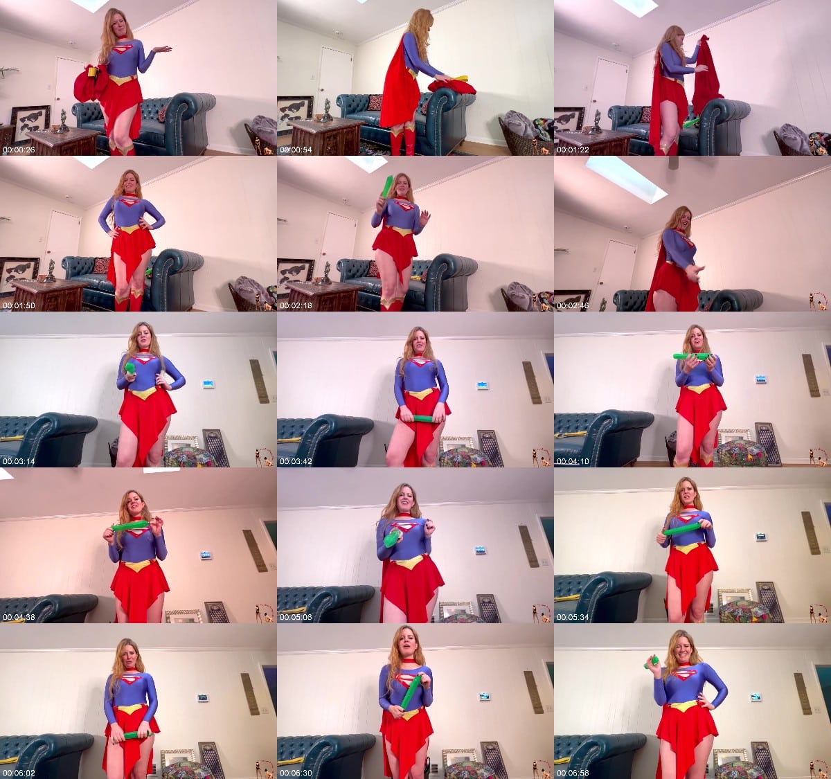 Femdom Puppy Play - Super Girl Jackie Velvets Makes Her Boy Her Super Dogg 6