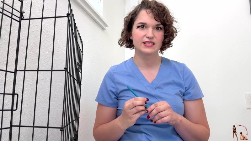 Femdom Puppy Play - Trans Natalie Carnot Gets The Boy Ready To Be Neutered 1