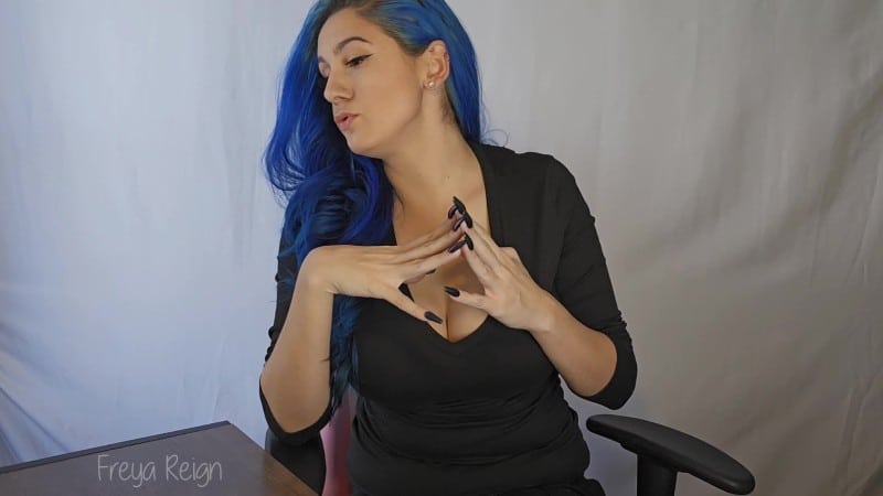 Freya Reign - New Boss Notices Your Nail Fetish 2