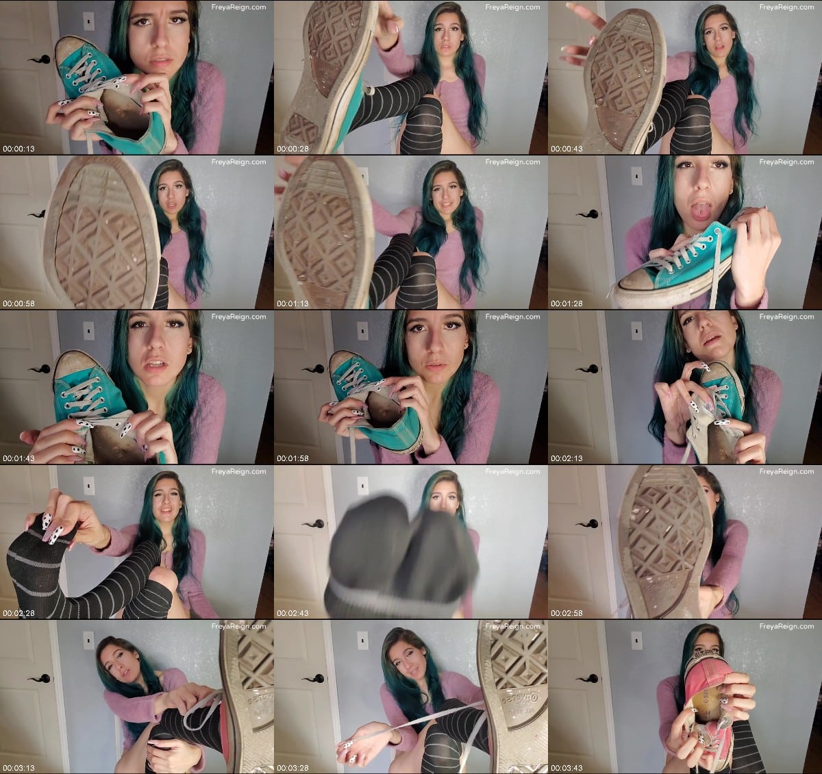 Freya Reign - Teasing and Taunting You Sneaker Fetish 6