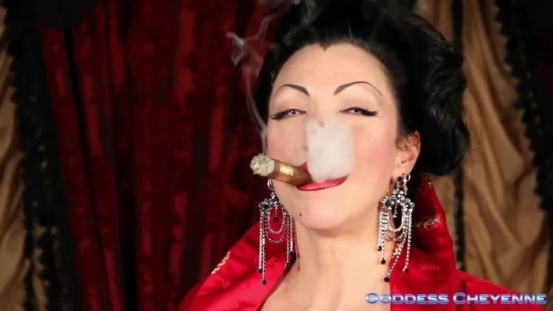 Goddess Cheyenne - Evil Smoke - OPULENTFETISH 5