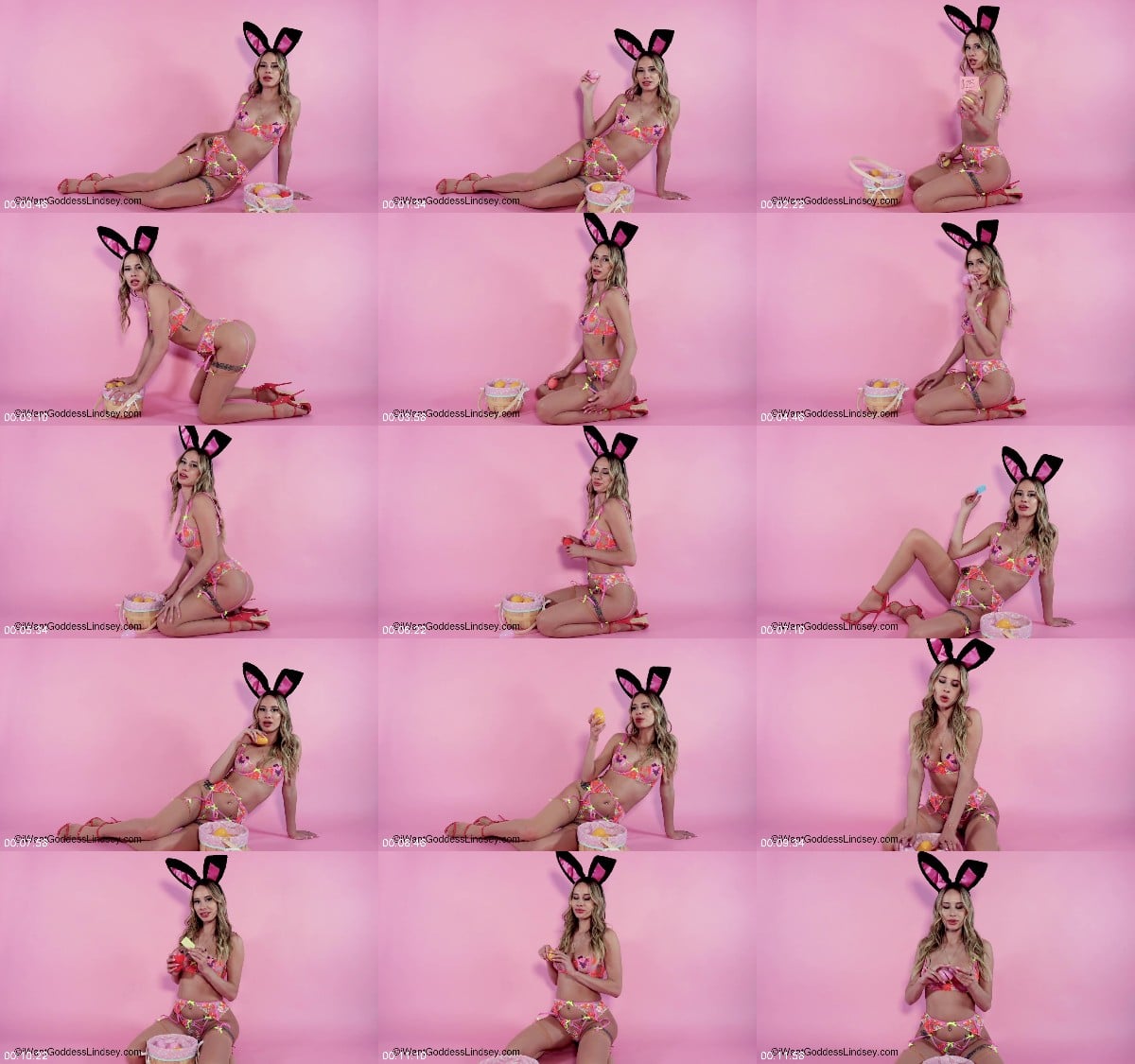 Goddess Lindsey - Easter Bunny's Pay Game 6