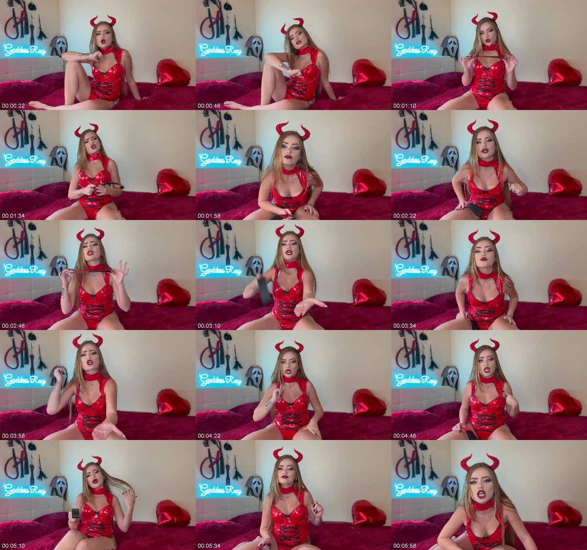 Goddess Roxy - Roxtober Sapnked By The Devil CBT 6