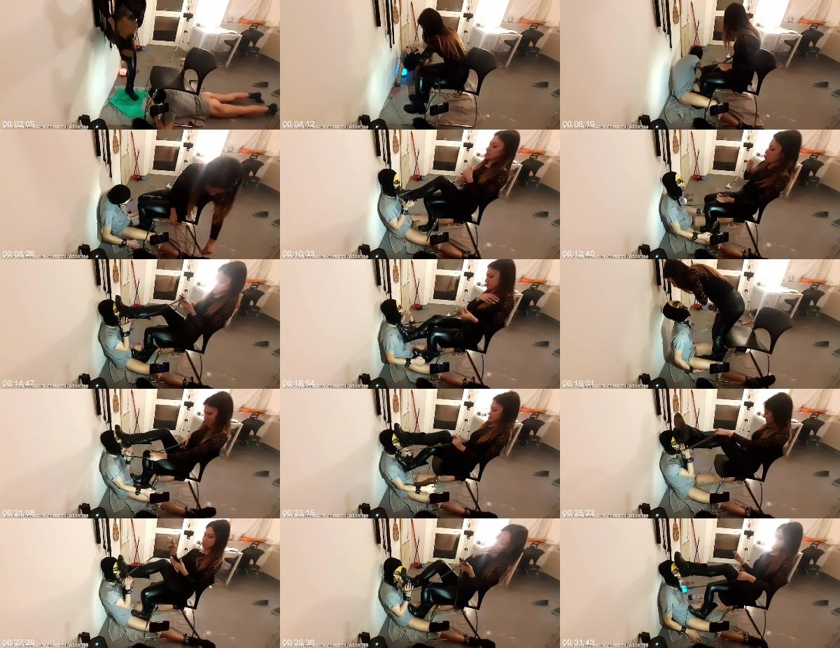 Goddess Sandra D Findom Femdom - Sadic Boots Cleaning 6