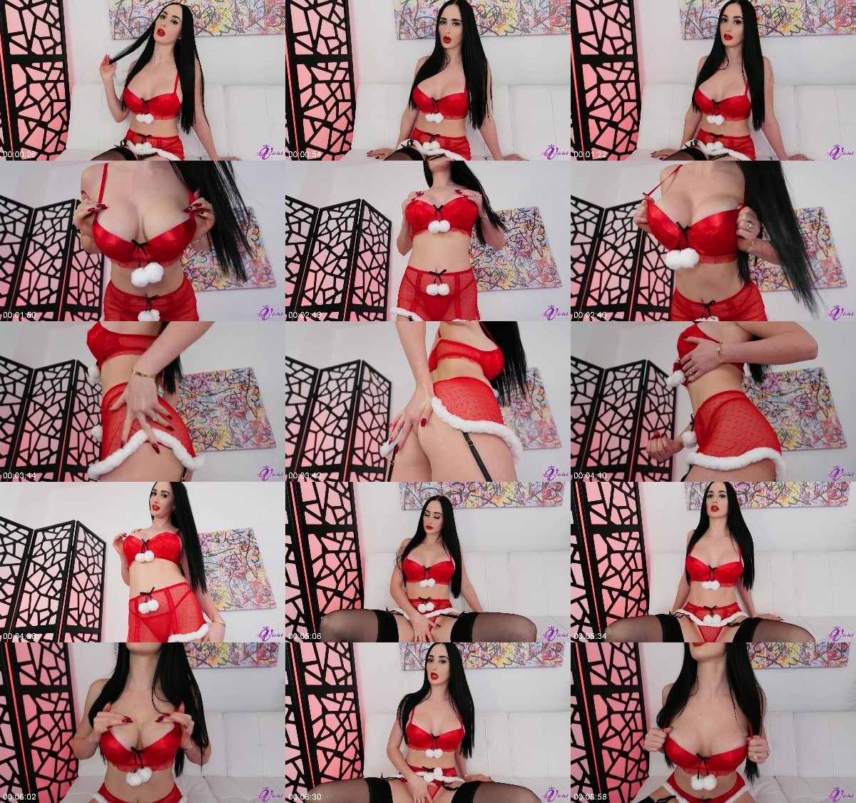 Goddess Violet Voss - Christmas Miracle 6