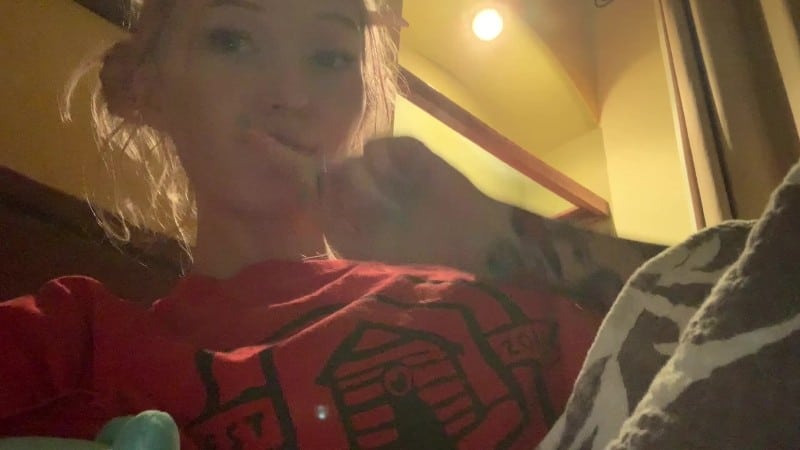 Harpermadi - Masturbating Next to Friend CAUGHT 4