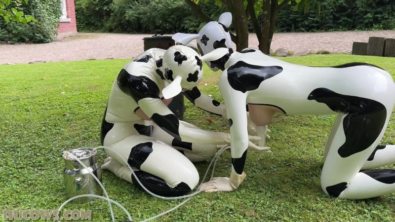 HuCows 25 09 06 Anc1lla And Miss Fetilicious Latex Hucows Outdoors FullHD 18
