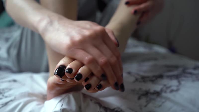 Imilia Audley Feet & Vein Worship 4