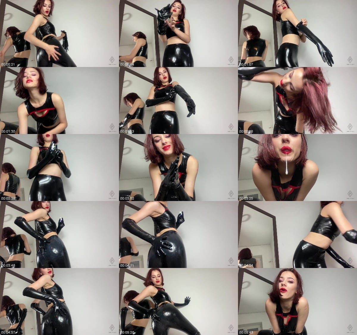 LadyPerse - POV Latex Shining And JOI And CEI 6