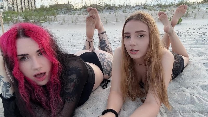 Lexiegrll - JOI in the Sand 2