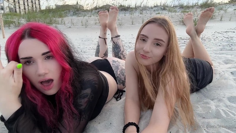 Lexiegrll - JOI in the Sand 4