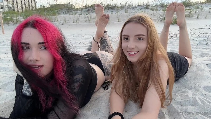 Lexiegrll - JOI in the Sand 6