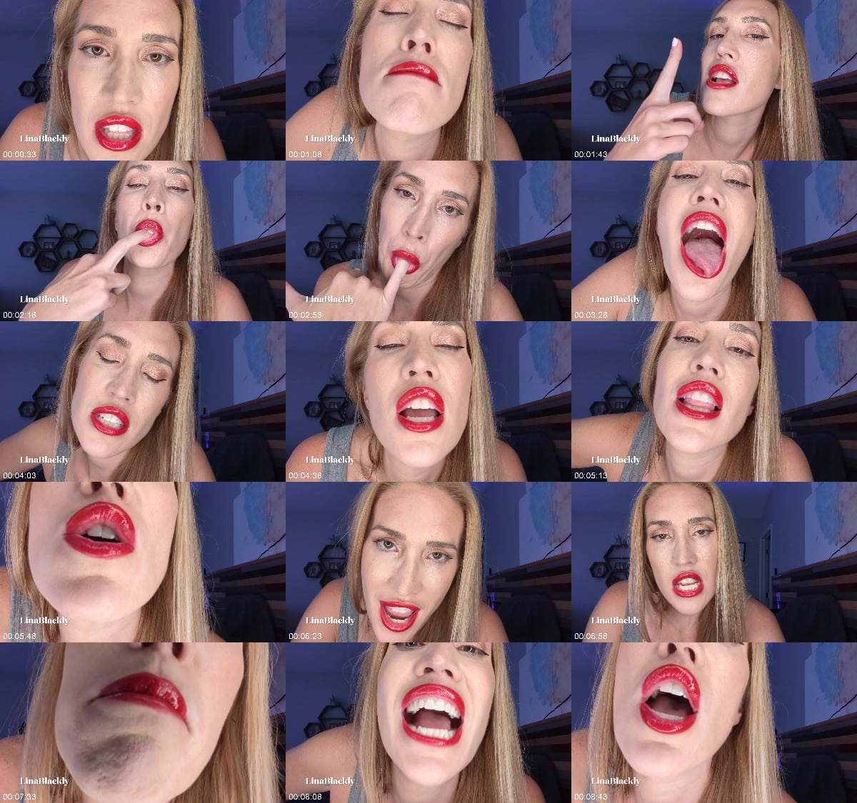 LinaBlackly - Craving Mommys Shiny Lips 6