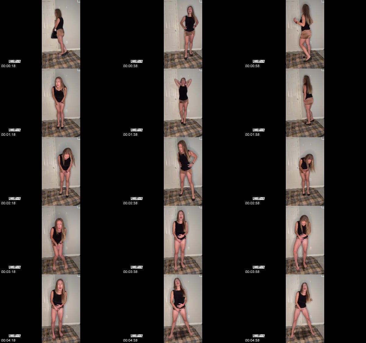 LinaBlackly - Desperate to Pee - Masturbation 6