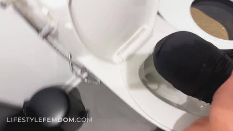 Lord Goddess Maria - Houseslave Potty Lick 4