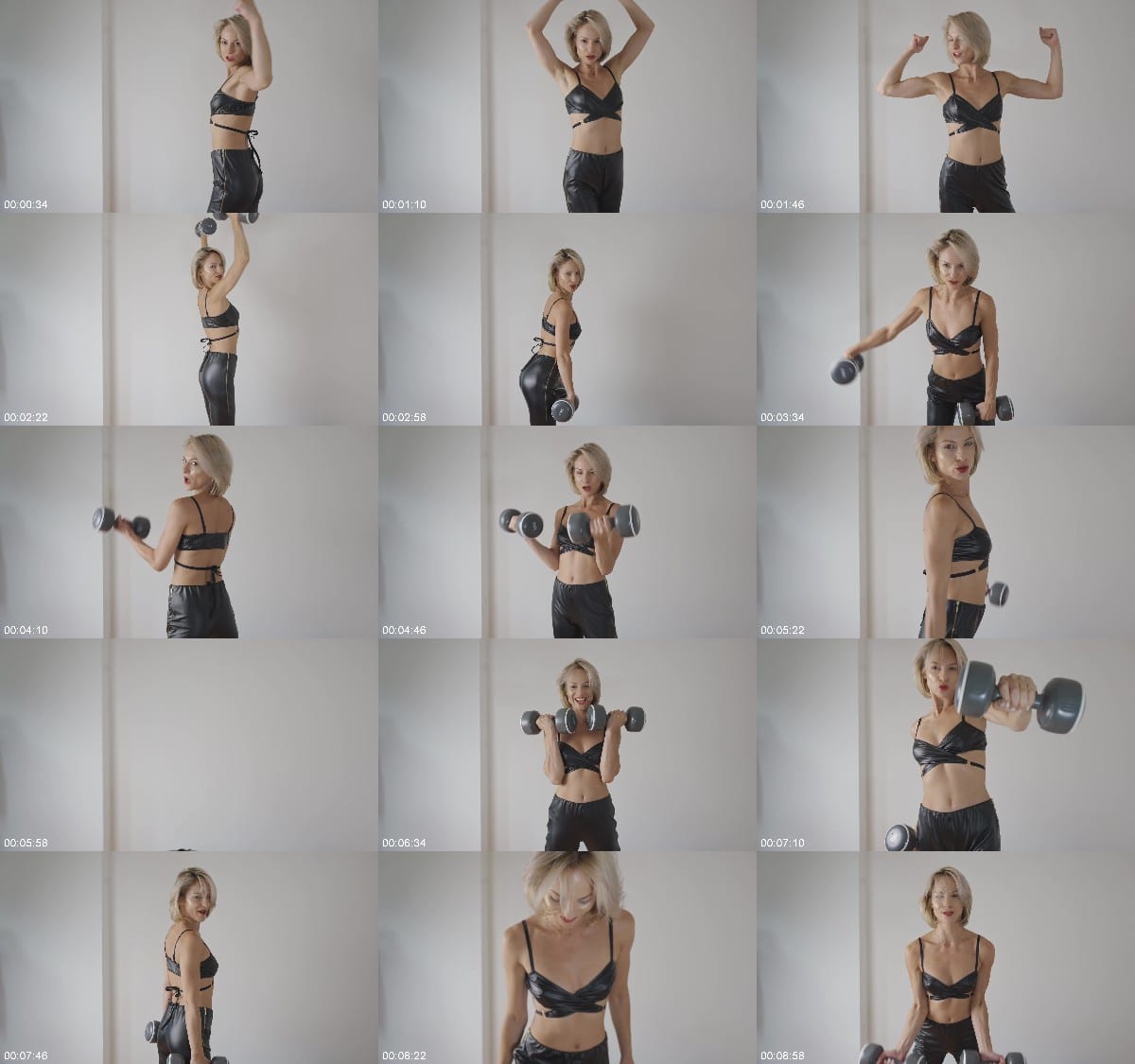 MissDaisyDiamond Ballet & Biceps Latex Power Flex Part 2 6