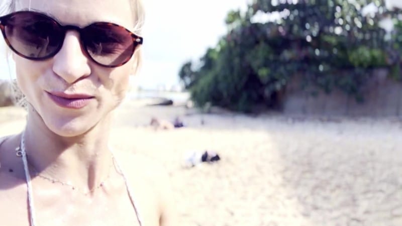 MissDaisyDiamond Diamond Blue Beach FUN Holiday Vlog 4 SFW 4