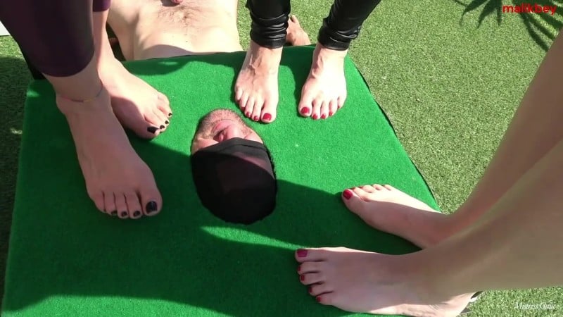 Mistress Gaia - STOMPING A WORM 3