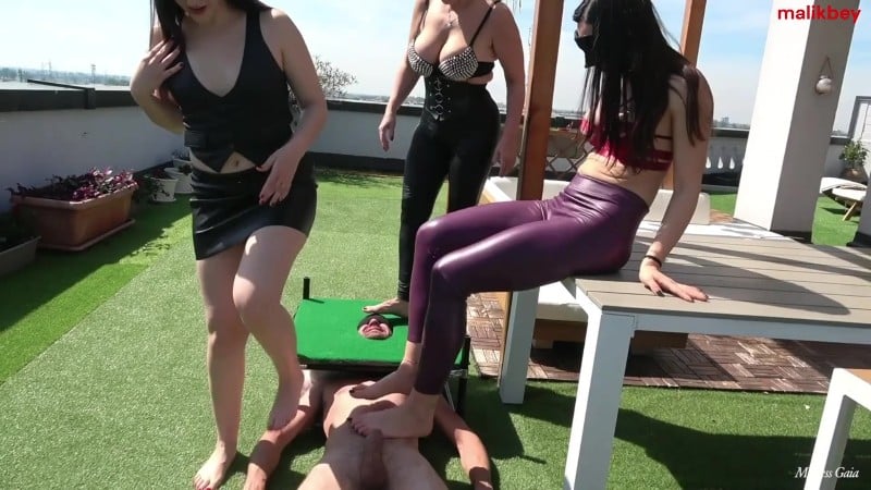 Mistress Gaia - STOMPING A WORM 5