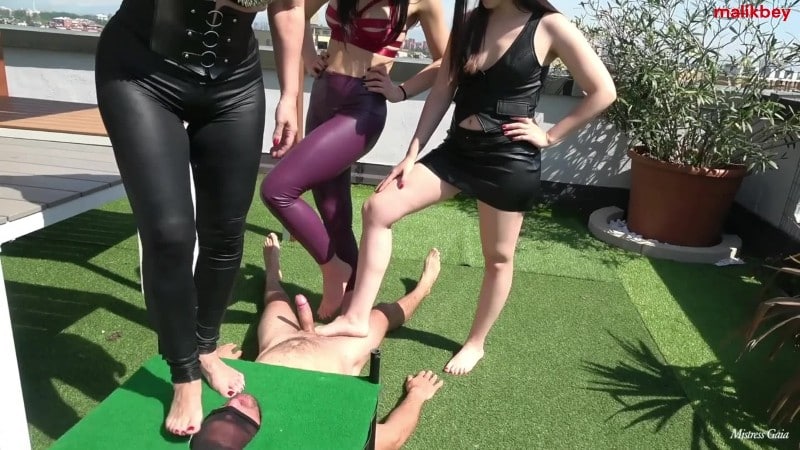 Mistress Gaia - STOMPING A WORM 1