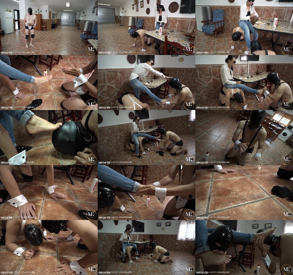 Mistress Isis Spain - S299 breakfast with slaves 6