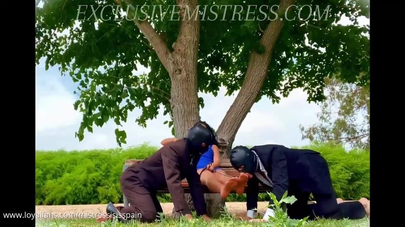Mistress Isis Spain - Two Tongues At My Feet 4