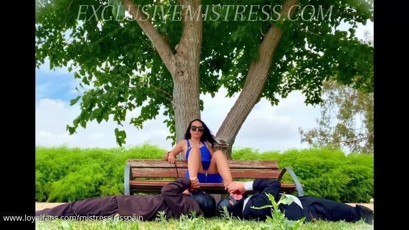 Mistress Isis Spain - Two Tongues At My Feet 1
