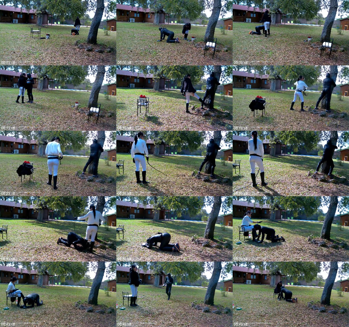 Mistress Isis Spain - VS76 Outdoor training 6