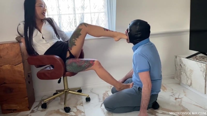 Mistress Youko - Foot Gagging Job Interview 3