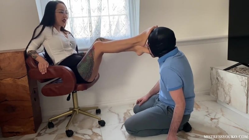 Mistress Youko - Foot Gagging Job Interview 4