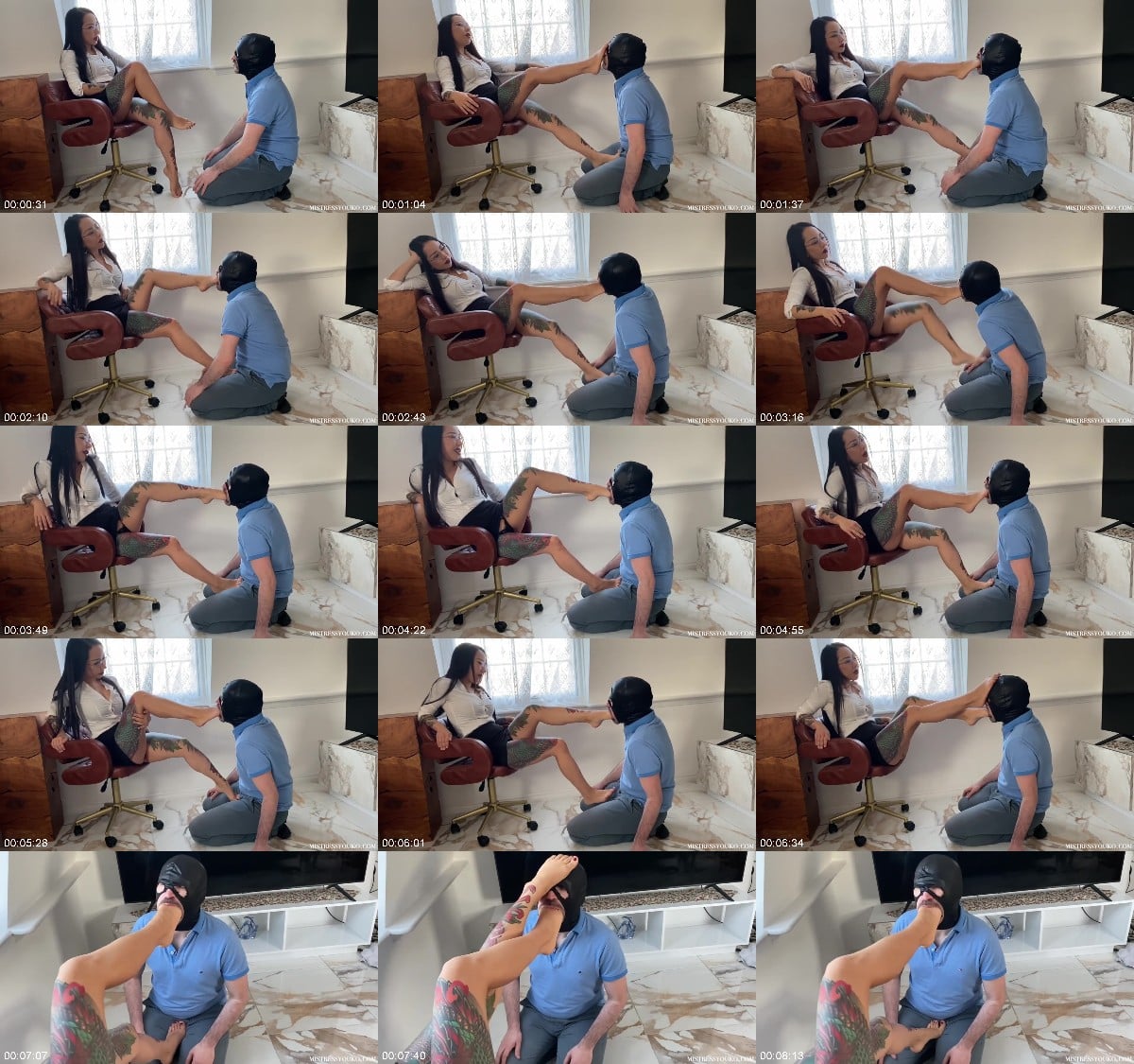 Mistress Youko - Foot Gagging Job Interview 6