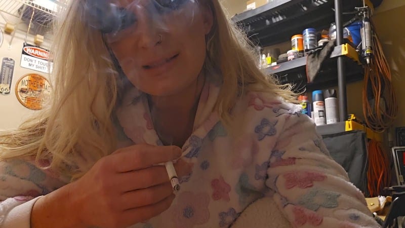 MizzErotique Smoking and giving you a handjob 5