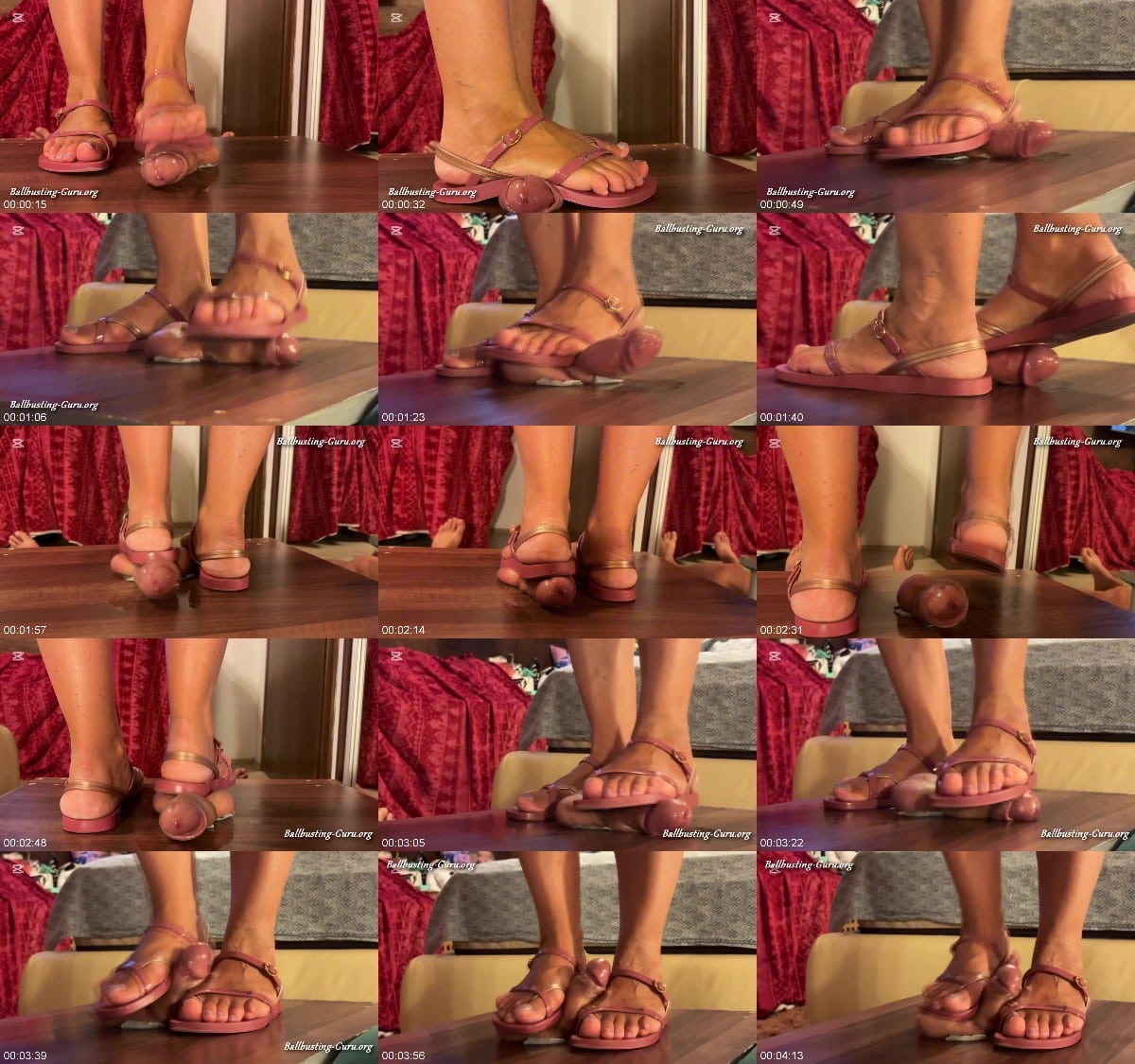 Monicas pink Ipanema sandals 6