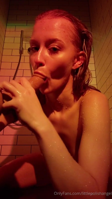 OnlyFans 2025 Littlepolishangel Aka Lena Polanski Xdestinyrose Shower Dildo DP XXX VERTICAL 1080p MP4-P2P 2