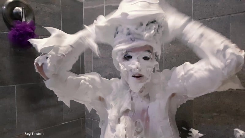 Sage Eldritch - Pied Face WAM Shaving Cream Pies 5