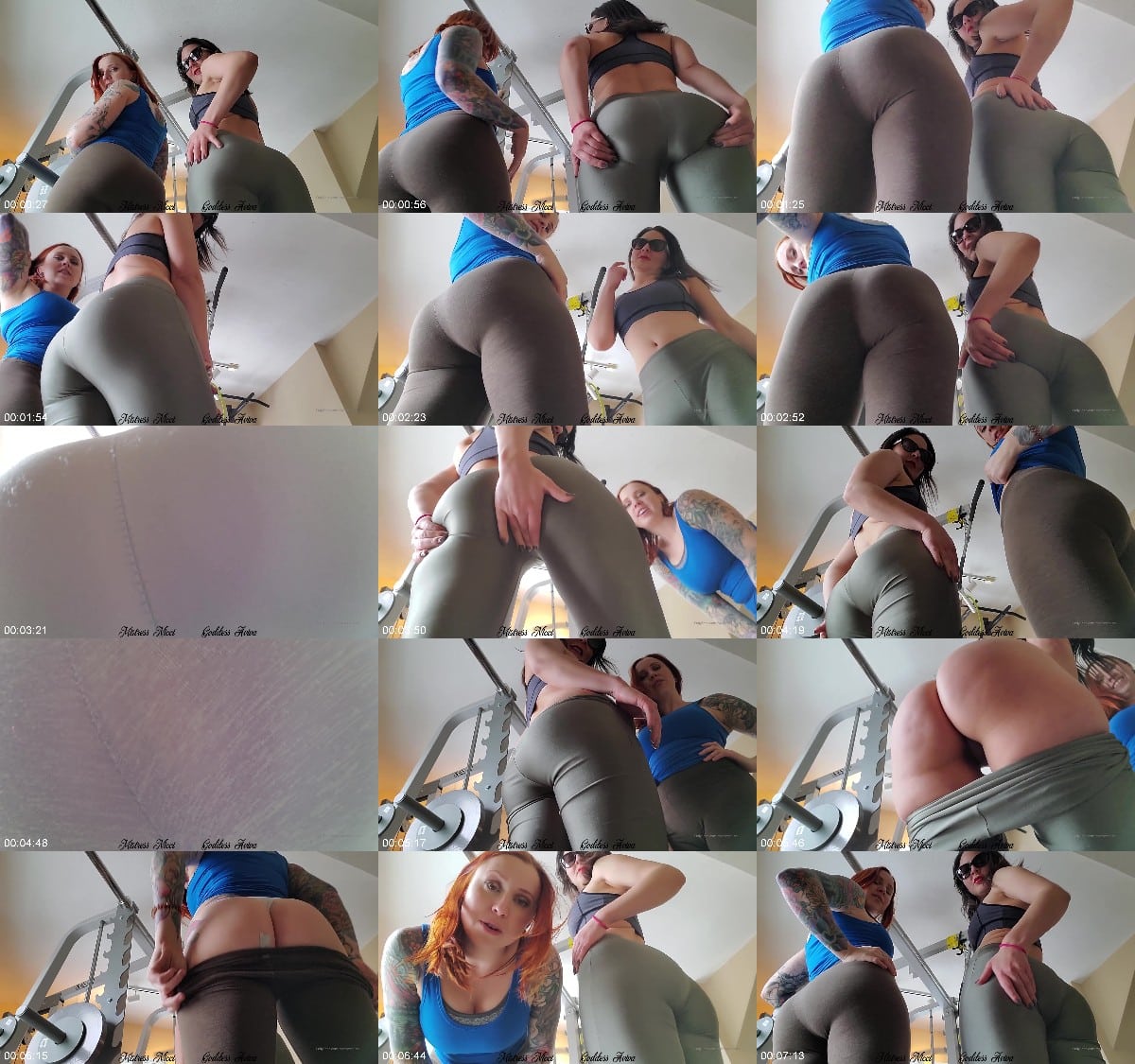 Sweaty Smother - You Might Die For Two Sweaty Asses Ft Goddess Aviva and Mistress Nicci 6
