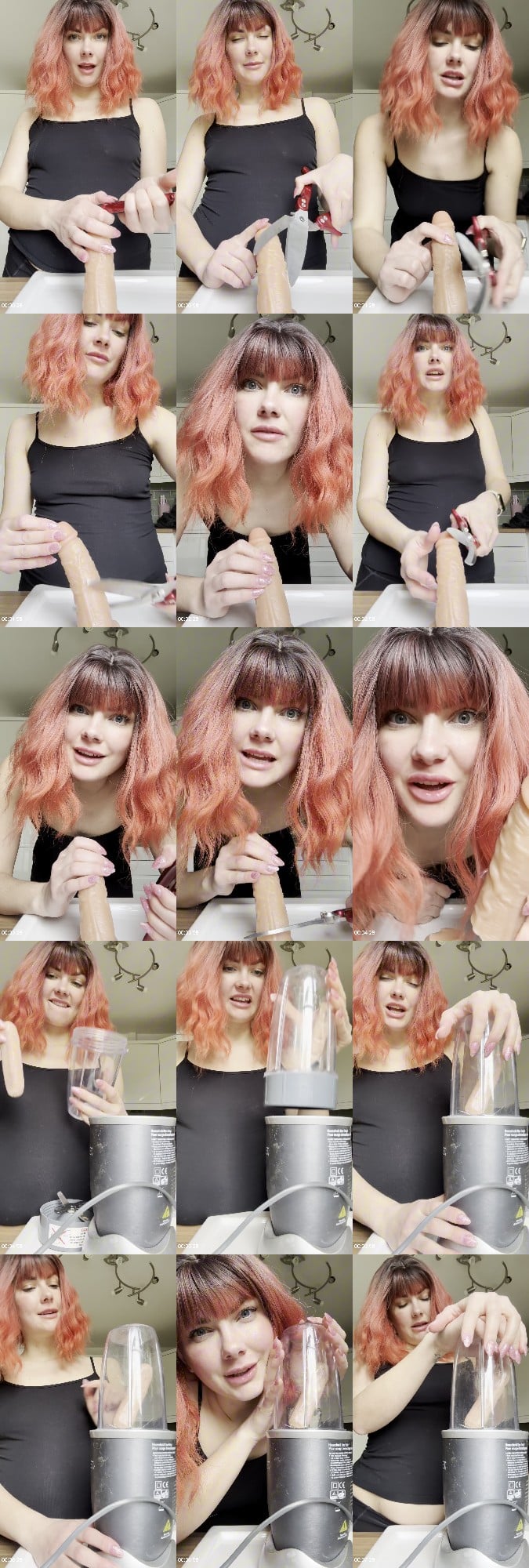 Yourhikerbabe - Crazy Girlfriend Chops Off Your Penis And Blends It 6