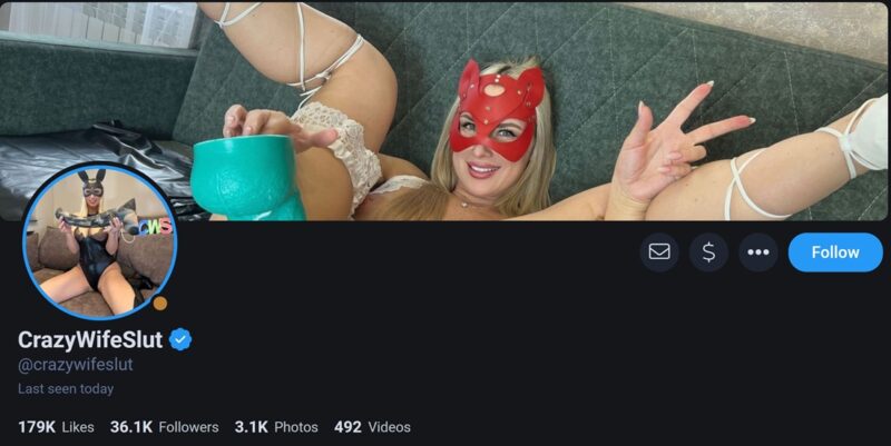 Crazy Wife Slut Leaks fansly Siterip tezfiles [516 VIDEO / 171 GB] 1