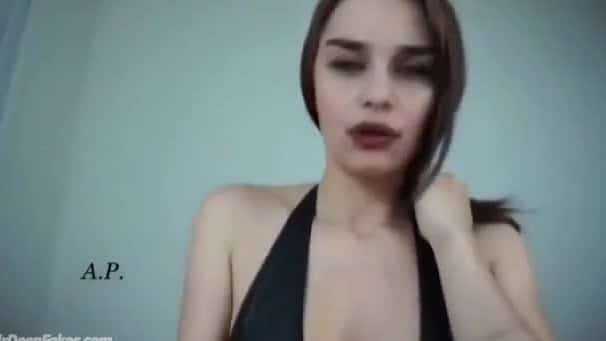 Deep Fakes - October 26, 2025 Emilia Clarkemakes You The Best Handjob With Titty Fuck Porn Deepfake 1