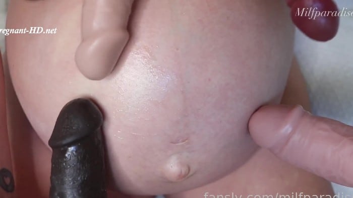 Pregnant Bellyjob Bukkake - Milfparadise 3