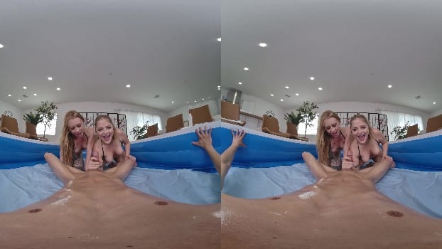 [RealJamVR.Com] Horny Oil Arena: Taylor Rae Vs Jill Taylor [26.09.2025] (8192x4096p / 8k) 3