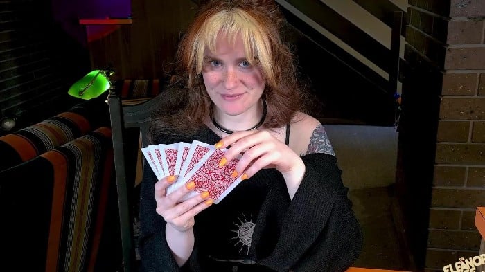 [ManyVids] Theeleanorgee - Strip Poker With Your Work Wife 2