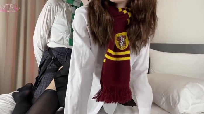 Transfem Hermione Anal Fuck With Slytherin Girl After Lessons 4
