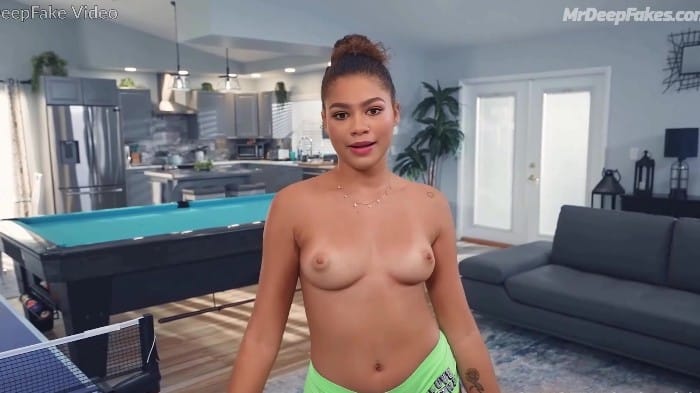 Zendaya Coleman A Game Of Strip Ping Pong Role Play Sex Trailer Porn Deepfake 2