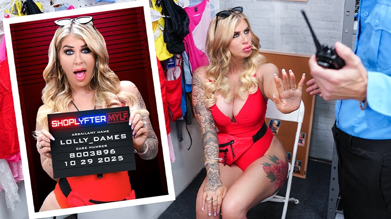 [Shoplyfter | TeamSkeet] 25/10/29 Lolly Dames - Case No. 8003896 - You Hid a Whistle in Your Ass?! Take Off Your Swimsuit! FullHD 23