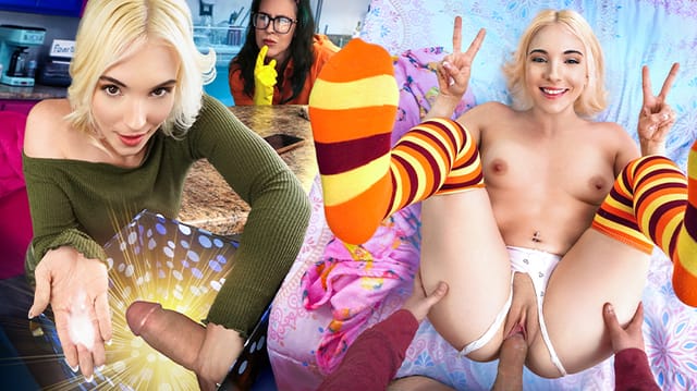 [SisLovesMe | TeamSkeet] 25/10/04 Amber Maddie - Sneaky Sex: My Dick In a Box Prank Got Me Laid! FullHD 1