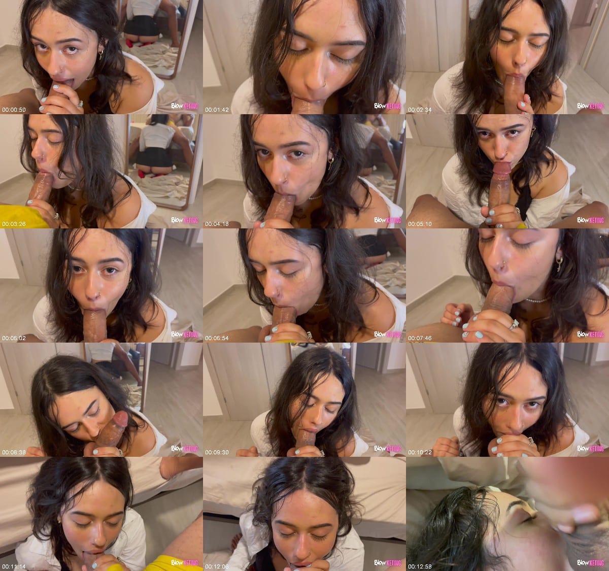 [Blowketing] Izamariposa - vuelve a dar una rica mamada a cambio de promo para su OF - Blowjob [1080p] 6