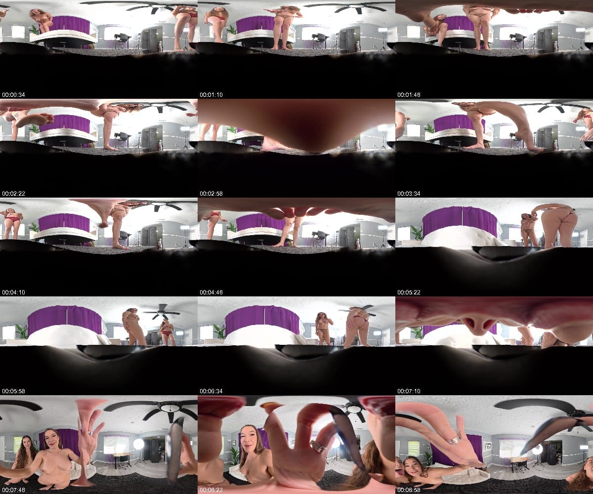 Bratty Foot Girls - Kendra Riley - Ew Is That A Bug Vr 360 6K 6