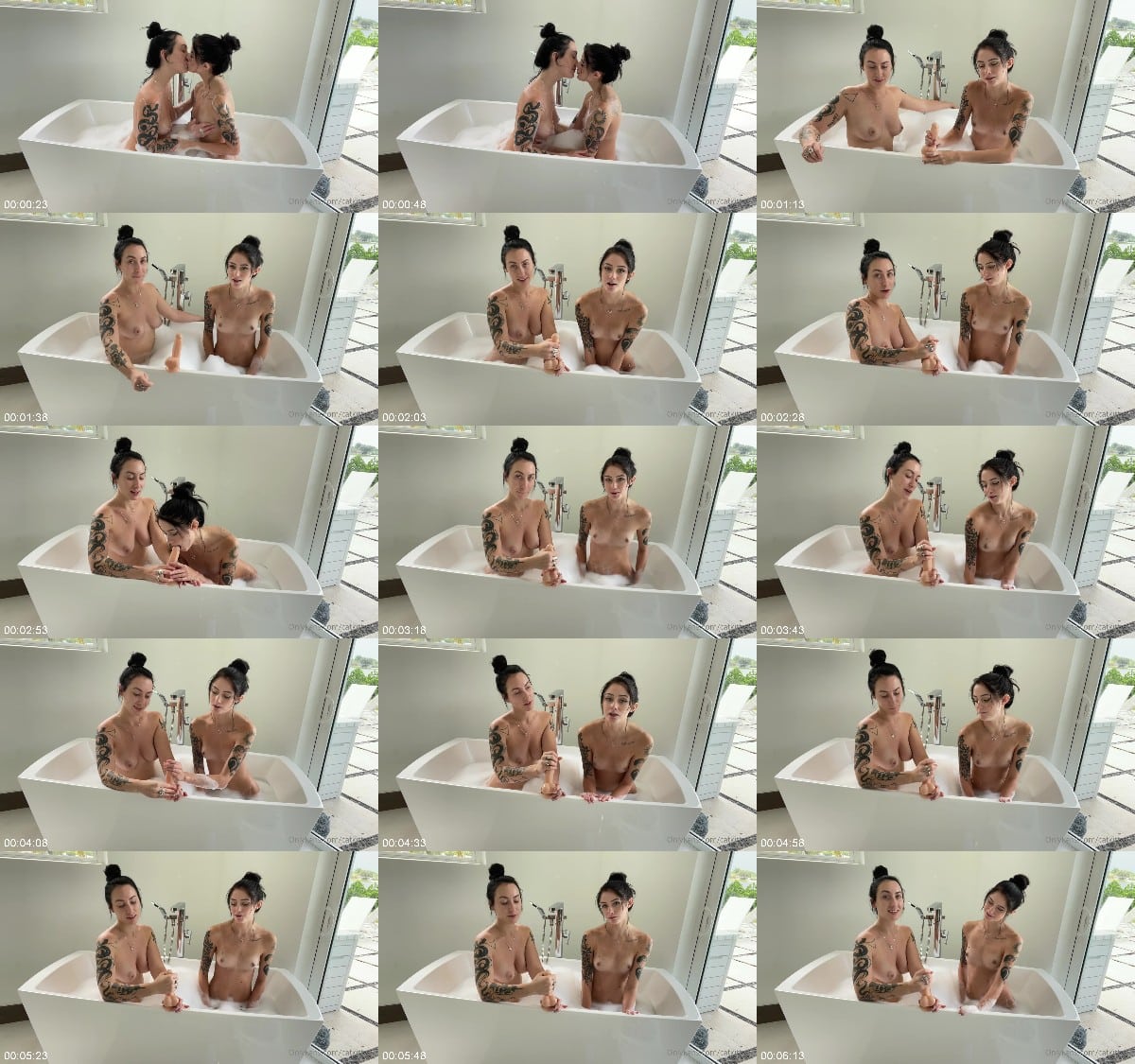 CatKitty21 and AnastasiaGoth - Double JOI 6